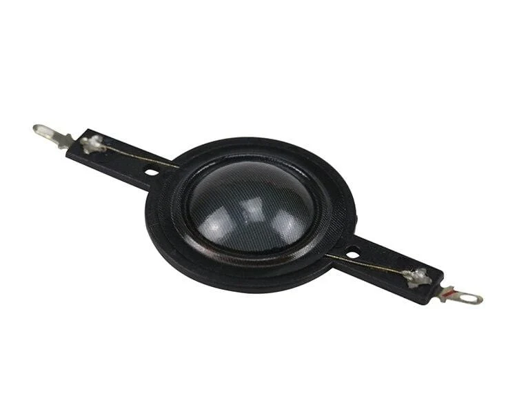 GHXAMP 25.4 mm Kuppel-Hochtöner Schwingspule, transparenter Seidenfilm, Horn-Hochtöner, Membran-Treiber, 25 Kerne, Höhen, 6 OHM, 8 OHM, DIY, 2 Stück
