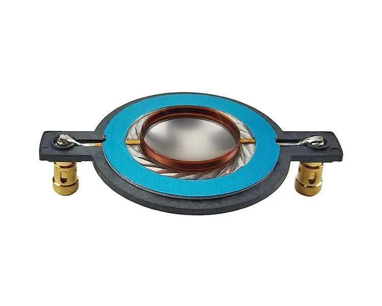 GHXAMP 34.4 MM Hochtöner Membran Schwingspule Titan Film Flache aluminium Treiber 34.5 core komponenten Mit Säule 90MM 1Pairs