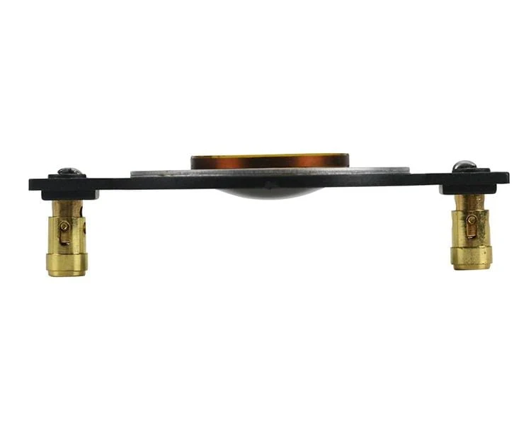 GHXAMP 34.4 MM Hochtöner Membran Schwingspule Titan Film Flache aluminium Treiber 34.5 core komponenten Mit Säule 90MM 1Pairs