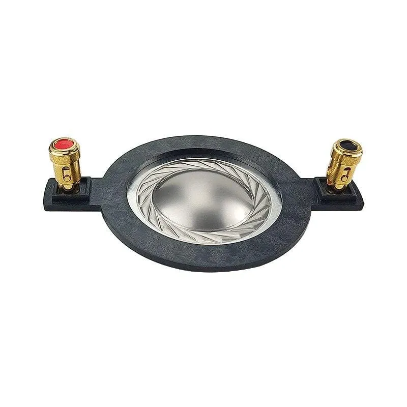 GHXAMP 34.4 MM Hochtöner Membran Schwingspule Titan Film Flache aluminium Treiber 34.5 core komponenten Mit Säule 90MM 1Pairs