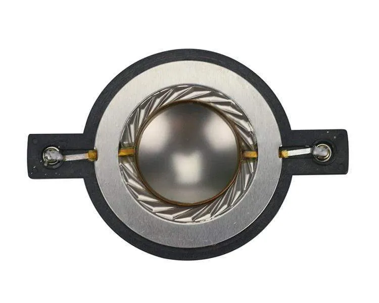 GHXAMP 34.4 MM Hochtöner Membran Schwingspule Titan Film Flache aluminium Treiber 34.5 core komponenten Mit Säule 90MM 1Pairs