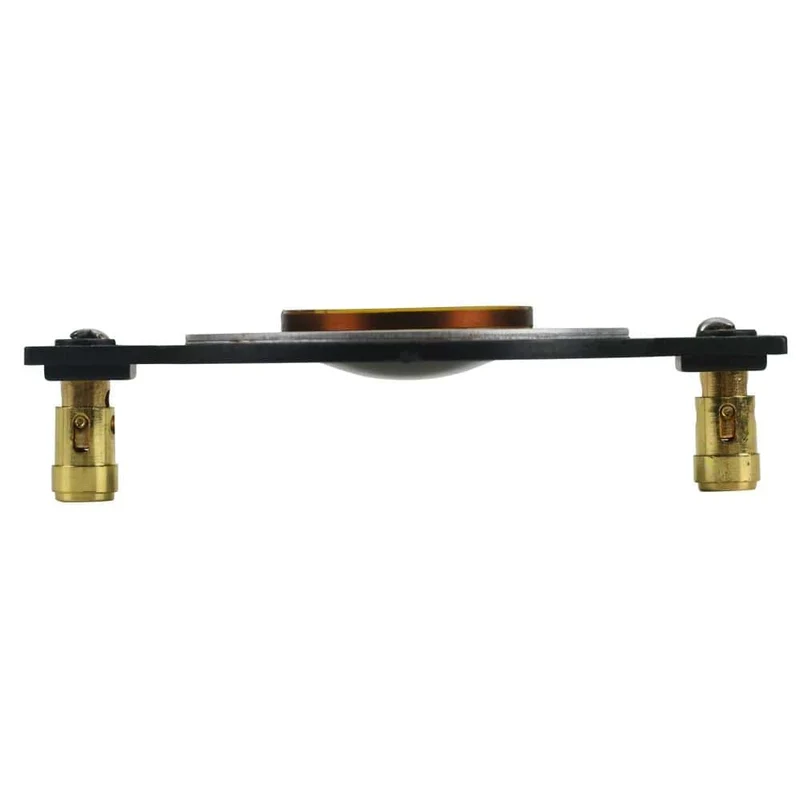 GHXAMP 34.4 MM Hochtöner Membran Schwingspule Titan Film Flache aluminium Treiber 34.5 core komponenten Mit Säule 90MM 1Pairs