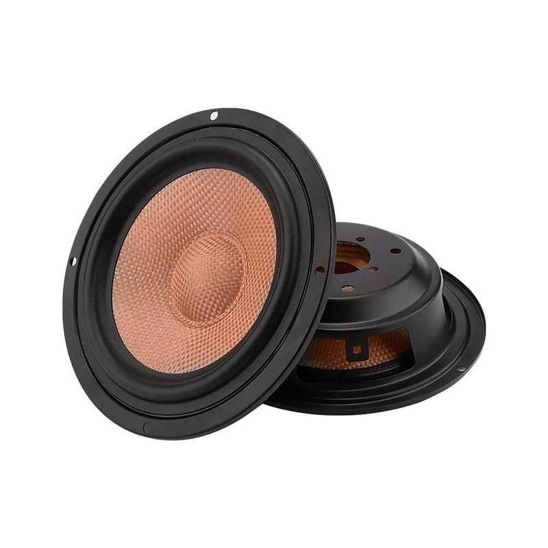 AIYIMA 2Pcs 6.5 Zoll Lautsprecher Treiber Woofer Radiator Bass Passiv DIY Lautsprecher Reparatursatz Zubehör Teile Soundsystem