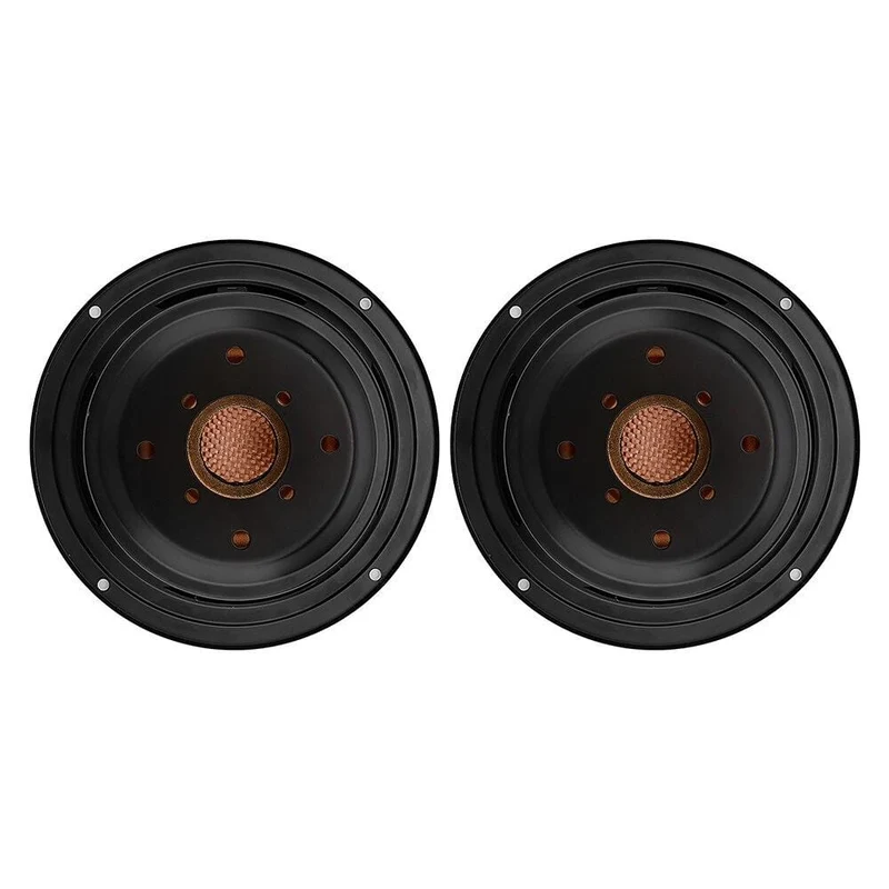 AIYIMA 2Pcs 6.5 Zoll Lautsprecher Treiber Woofer Radiator Bass Passiv DIY Lautsprecher Reparatursatz Zubehör Teile Soundsystem