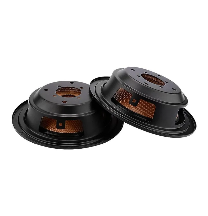 AIYIMA 2Pcs 6.5 Zoll Lautsprecher Treiber Woofer Radiator Bass Passiv DIY Lautsprecher Reparatursatz Zubehör Teile Soundsystem