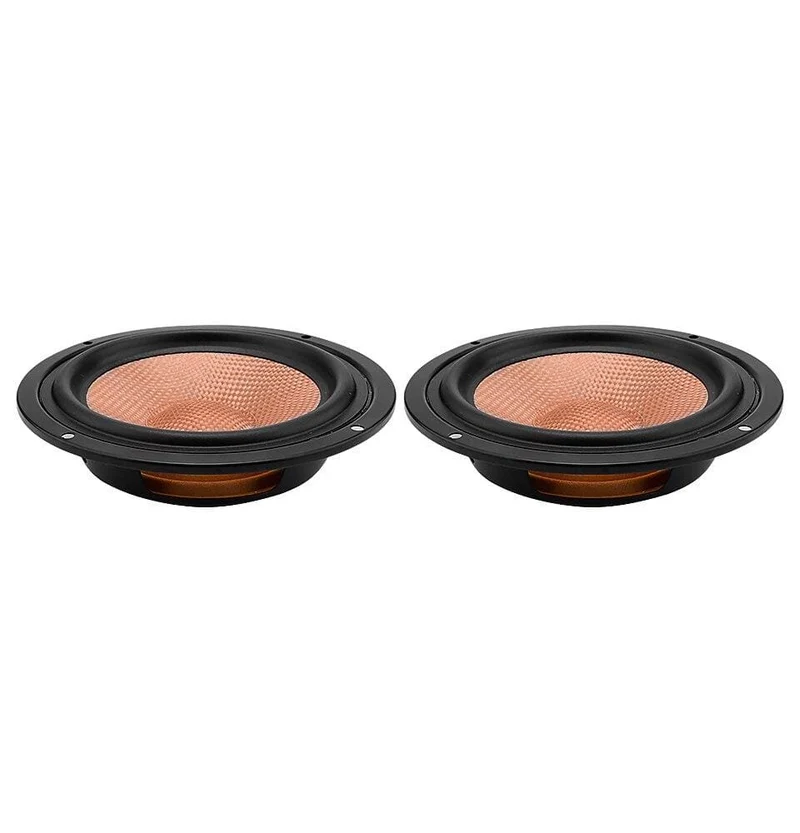 AIYIMA 2Pcs 6.5 Zoll Lautsprecher Treiber Woofer Radiator Bass Passiv DIY Lautsprecher Reparatursatz Zubehör Teile Soundsystem