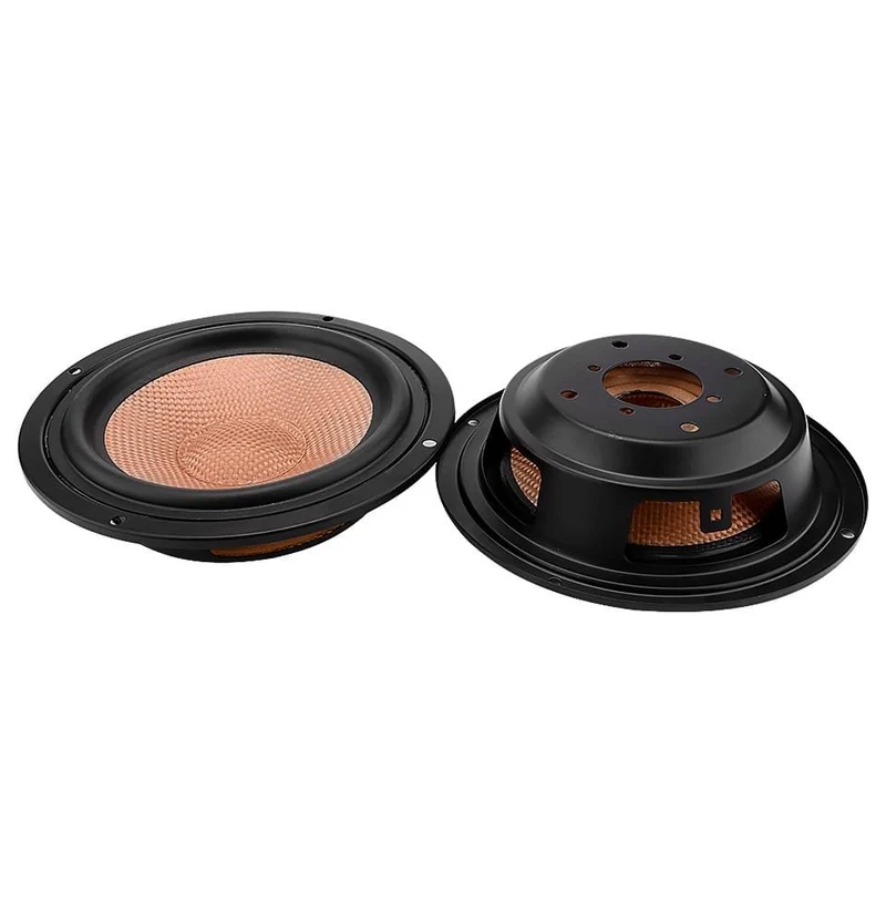 AIYIMA 2Pcs 6.5 Zoll Lautsprecher Treiber Woofer Radiator Bass Passiv DIY Lautsprecher Reparatursatz Zubehör Teile Soundsystem