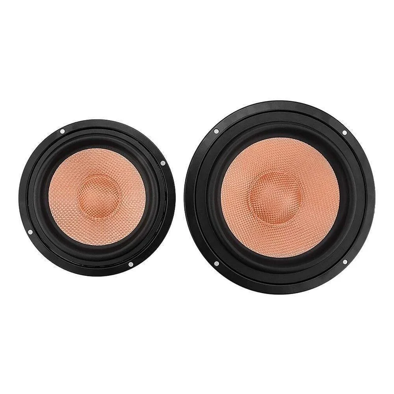 AIYIMA 2Pcs 6.5 Zoll Lautsprecher Treiber Woofer Radiator Bass Passiv DIY Lautsprecher Reparatursatz Zubehör Teile Soundsystem