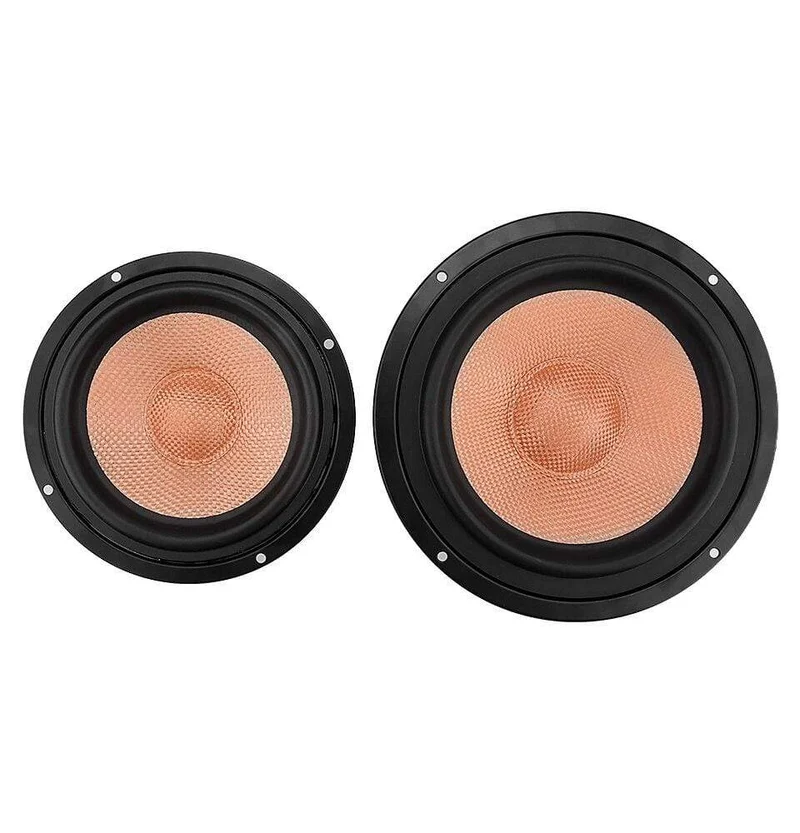 AIYIMA 2Pcs 6.5 Zoll Lautsprecher Treiber Woofer Radiator Bass Passiv DIY Lautsprecher Reparatursatz Zubehör Teile Soundsystem