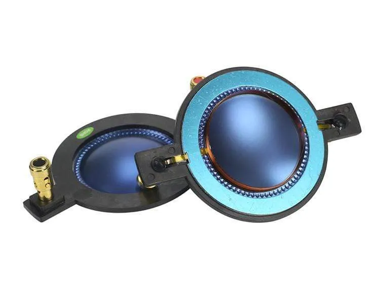 GHXAMP 44.4 MM Schwingspule Blauer Film 44 Kern Horn Hochtöner Treiber Membran Höhenlautsprecher Reparatur DIY 8OHM 70-250W High-End 2PCS