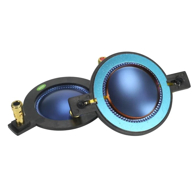 GHXAMP 44.4 MM Schwingspule Blauer Film 44 Kern Horn Hochtöner Treiber Membran Höhenlautsprecher Reparatur DIY 8OHM 70-250W High-End 2PCS