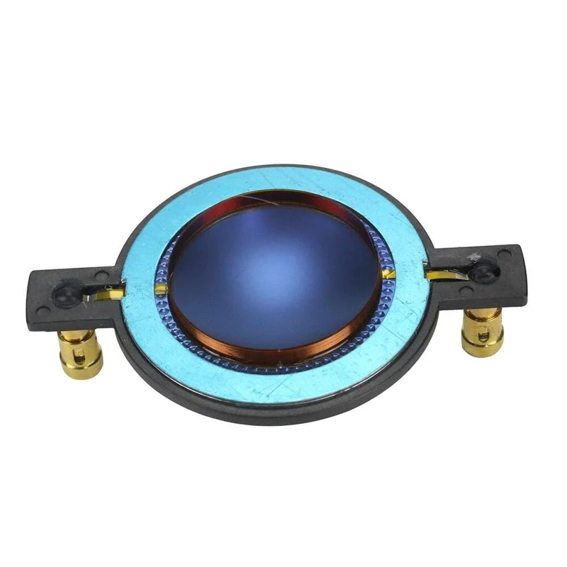 GHXAMP 44.4 MM Schwingspule Blauer Film 44 Kern Horn Hochtöner Treiber Membran Höhenlautsprecher Reparatur DIY 8OHM 70-250W High-End 2PCS
