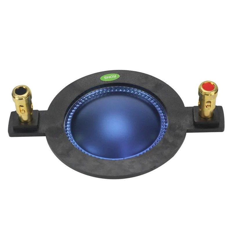 GHXAMP 44.4 MM Schwingspule Blauer Film 44 Kern Horn Hochtöner Treiber Membran Höhenlautsprecher Reparatur DIY 8OHM 70-250W High-End 2PCS