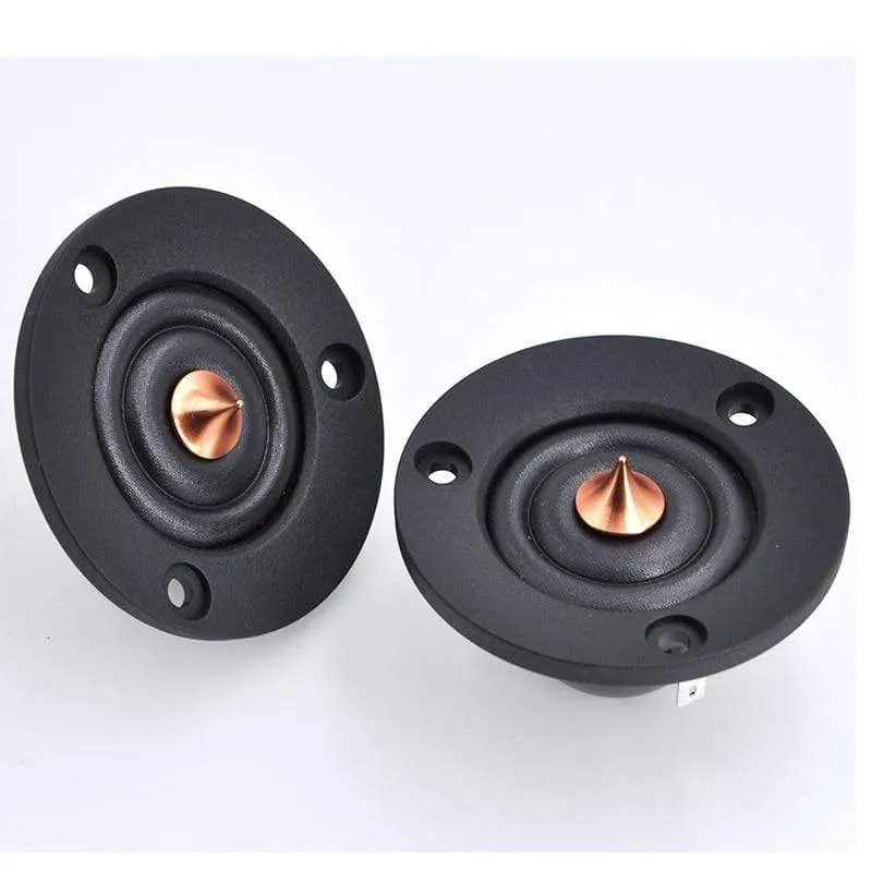 2 PC Sounderlink HiFi Seide Soft Dome Lautsprecher Treibereinheit Hochtöner DIY Bookself Sofa Auto 2 Zoll 65MM 4Ohm 30W
