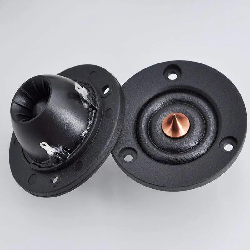 2 PC Sounderlink HiFi Seide Soft Dome Lautsprecher Treibereinheit Hochtöner DIY Bookself Sofa Auto 2 Zoll 65MM 4Ohm 30W