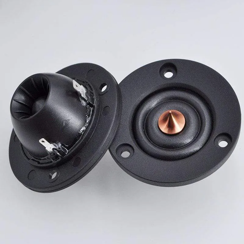 2 PC Sounderlink HiFi Seide Soft Dome Lautsprecher Treibereinheit Hochtöner DIY Bookself Sofa Auto 2 Zoll 65MM 4Ohm 30W