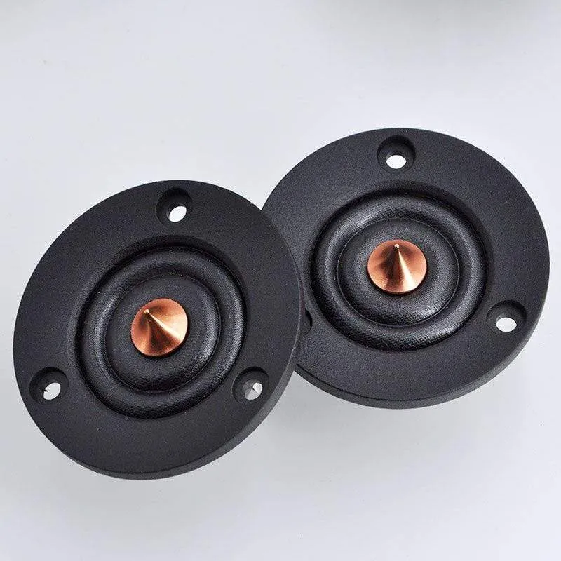 2 PC Sounderlink HiFi Seide Soft Dome Lautsprecher Treibereinheit Hochtöner DIY Bookself Sofa Auto 2 Zoll 65MM 4Ohm 30W