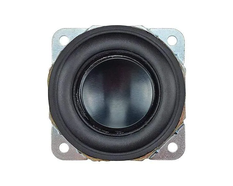 GHXAMP 1.5 Zoll 40mm Breitbandlautsprecher 4Ohm 5W Neodym Bluetooth-Lautsprecher Aluminiumbecken Reparatur Audiotreiber DIY 2St
