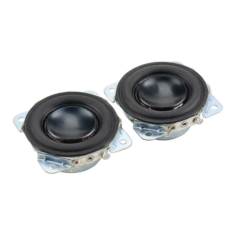 GHXAMP 1.5 Zoll 40mm Breitbandlautsprecher 4Ohm 5W Neodym Bluetooth-Lautsprecher Aluminiumbecken Reparatur Audiotreiber DIY 2St