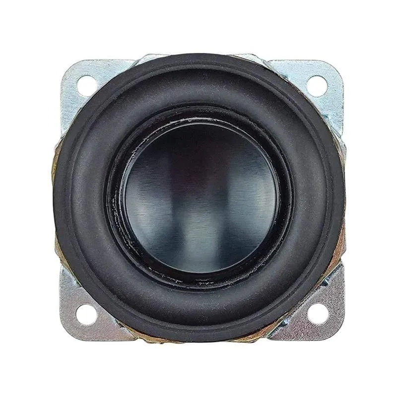GHXAMP 1.5 Zoll 40mm Breitbandlautsprecher 4Ohm 5W Neodym Bluetooth-Lautsprecher Aluminiumbecken Reparatur Audiotreiber DIY 2St