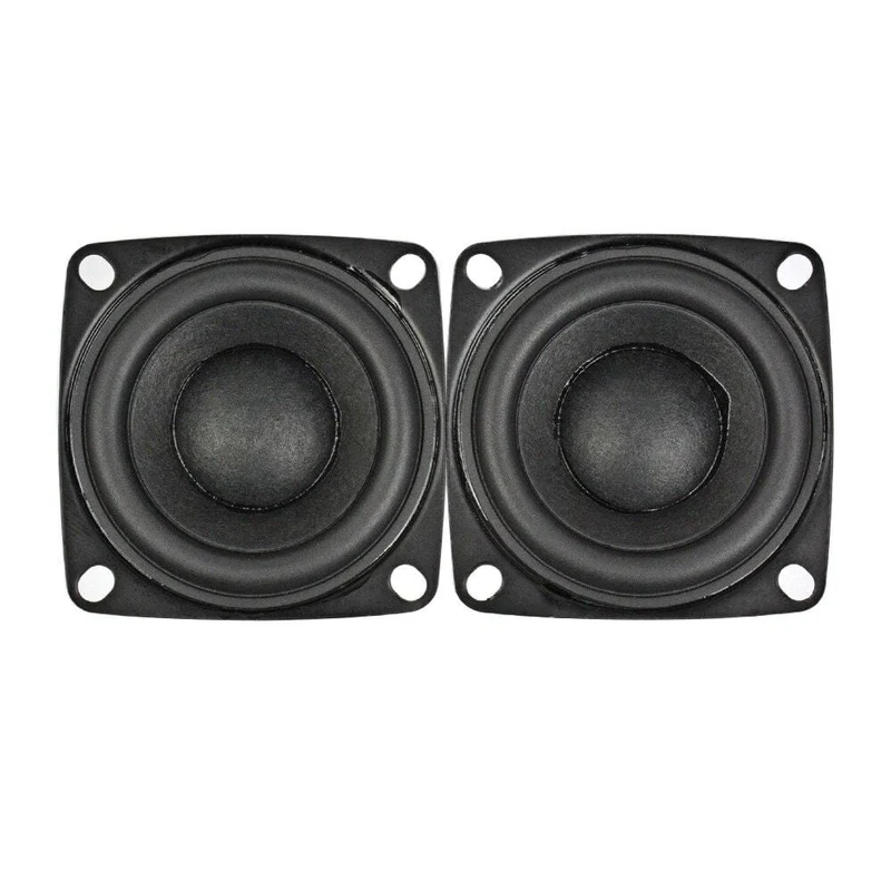 AIYIMA 2Pcs 2 Zoll Tragbare Vollständige Palette Lautsprecher Fahrer 4Ohm 10W 20Core Audio Neodym Magnet Lautsprecher Spalte für Home DIY