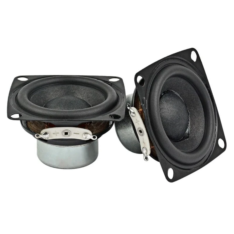 AIYIMA 2Pcs 2 Zoll Tragbare Vollständige Palette Lautsprecher Fahrer 4Ohm 10W 20Core Audio Neodym Magnet Lautsprecher Spalte für Home DIY