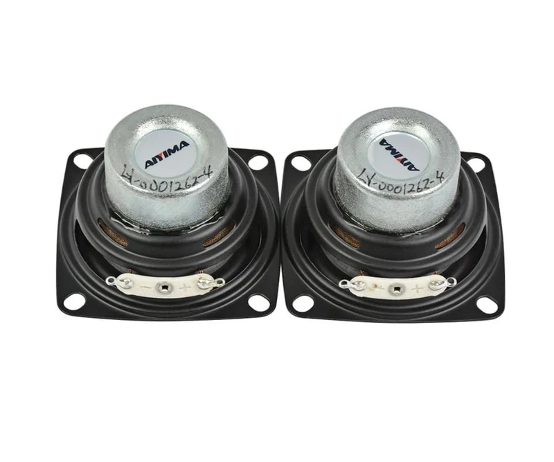 AIYIMA 2Pcs 2 Zoll Tragbare Vollständige Palette Lautsprecher Fahrer 4Ohm 10W 20Core Audio Neodym Magnet Lautsprecher Spalte für Home DIY