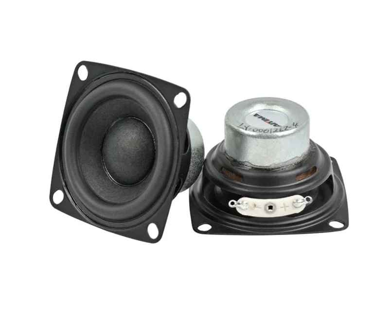 AIYIMA 2Pcs 2 Zoll Tragbare Vollständige Palette Lautsprecher Fahrer 4Ohm 10W 20Core Audio Neodym Magnet Lautsprecher Spalte für Home DIY