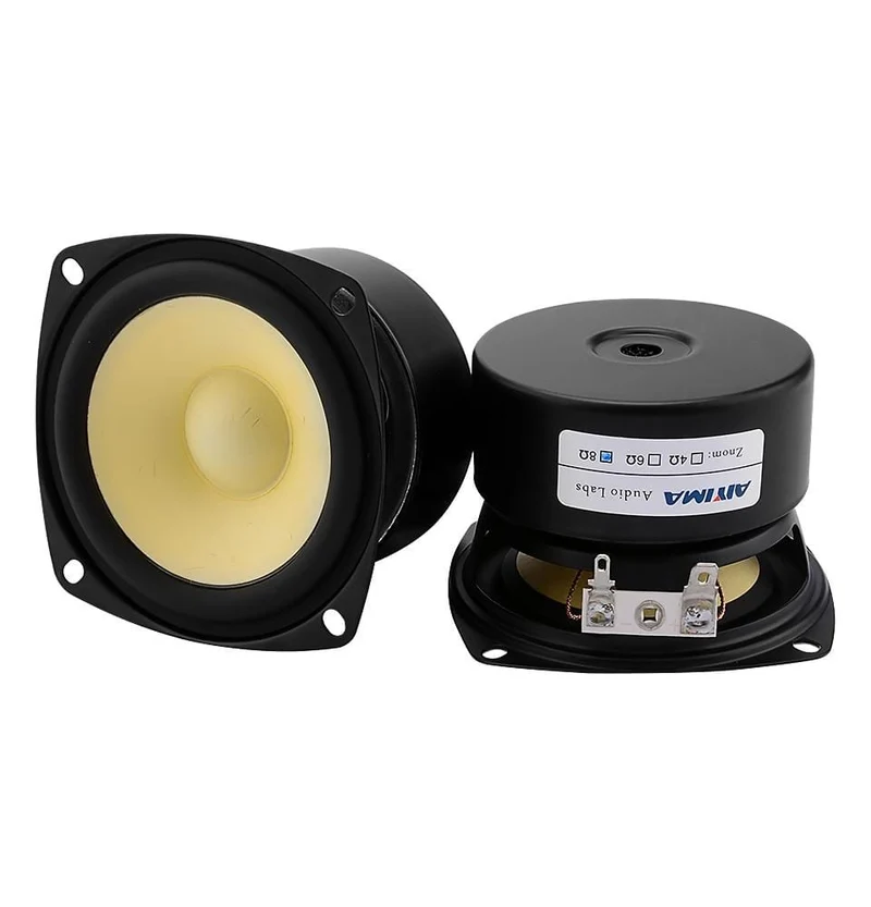 AIYIMA 3 Zoll Full Range Lautsprecher Treiber 4 8 Ohm 15W Sound Musik Lautsprecher Einheiten DIY Bücherregal Altavoz Amp Heimkino 2 Stück