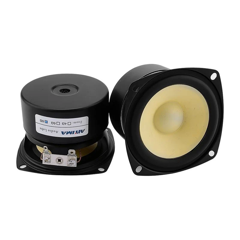 AIYIMA 3 Zoll Full Range Lautsprecher Treiber 4 8 Ohm 15W Sound Musik Lautsprecher Einheiten DIY Bücherregal Altavoz Amp Heimkino 2 Stück