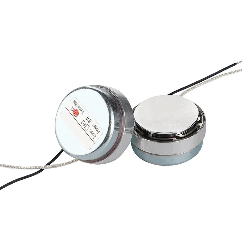 AIYIMA 2Pcs 30MM Vibration Resonance Lautsprecher 8 Ohm 8W Mini Vollständige Palette Lautsprecher DIY Heimkino Sound system Fahrer