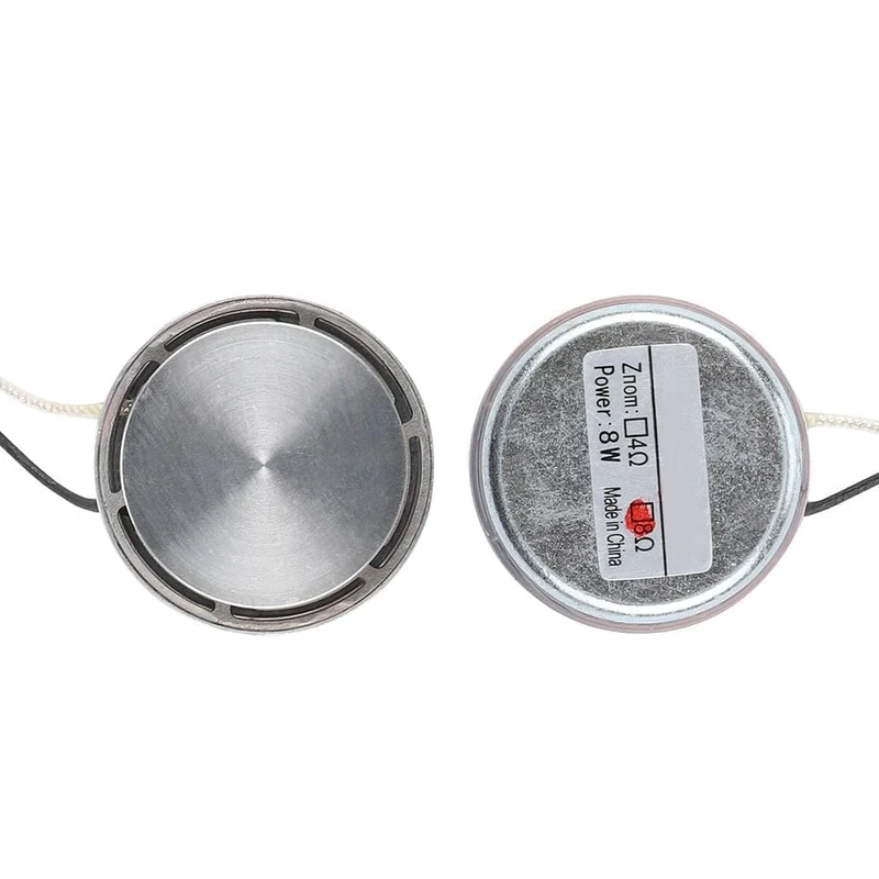 AIYIMA 2Pcs 30MM Vibration Resonance Lautsprecher 8 Ohm 8W Mini Vollständige Palette Lautsprecher DIY Heimkino Sound system Fahrer