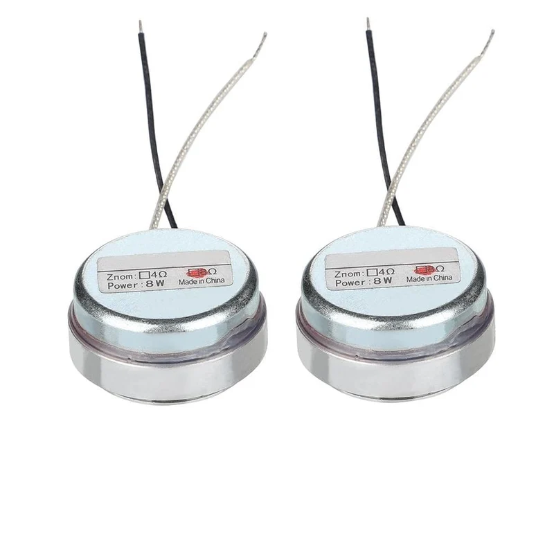 AIYIMA 2Pcs 30MM Vibration Resonance Lautsprecher 8 Ohm 8W Mini Vollständige Palette Lautsprecher DIY Heimkino Sound system Fahrer