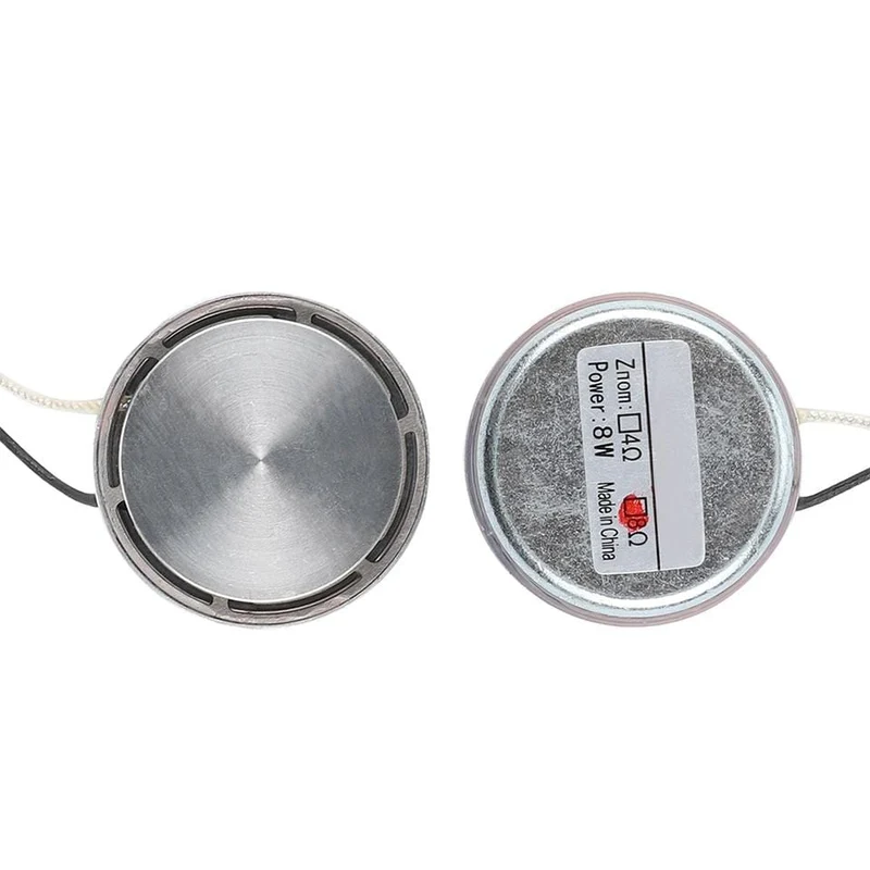 AIYIMA 2Pcs 30MM Vibration Resonance Lautsprecher 8 Ohm 8W Mini Vollständige Palette Lautsprecher DIY Heimkino Sound system Fahrer