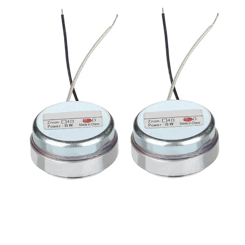 AIYIMA 2Pcs 30MM Vibration Resonance Lautsprecher 8 Ohm 8W Mini Vollständige Palette Lautsprecher DIY Heimkino Sound system Fahrer