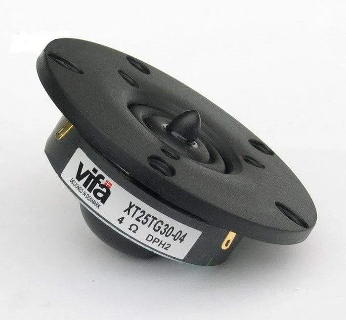 2 Stück Original Vifa DX25TG09-04/XT25TG30-04 4'' Hifi Home/Car Audio DIY Schwarz Membran Hochtöner Lautsprecher Treibereinheit 4ohm/100W