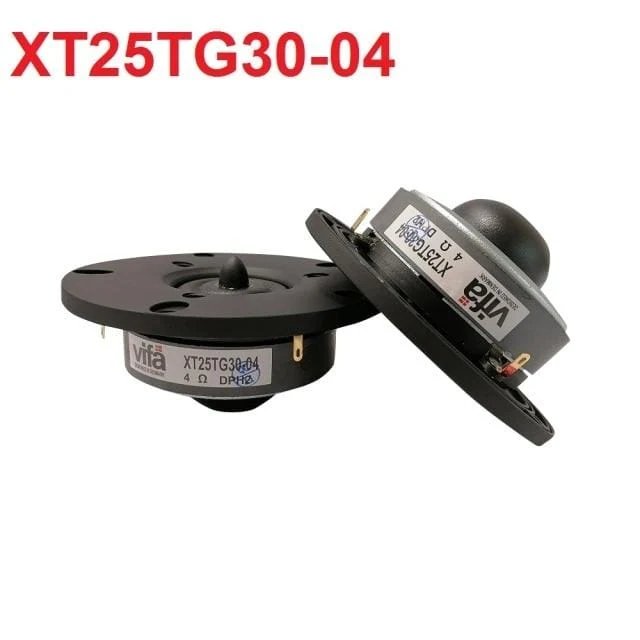 2 Stück Original Vifa DX25TG09-04/XT25TG30-04 4'' Hifi Home/Car Audio DIY Schwarz Membran Hochtöner Lautsprecher Treibereinheit 4ohm/100W