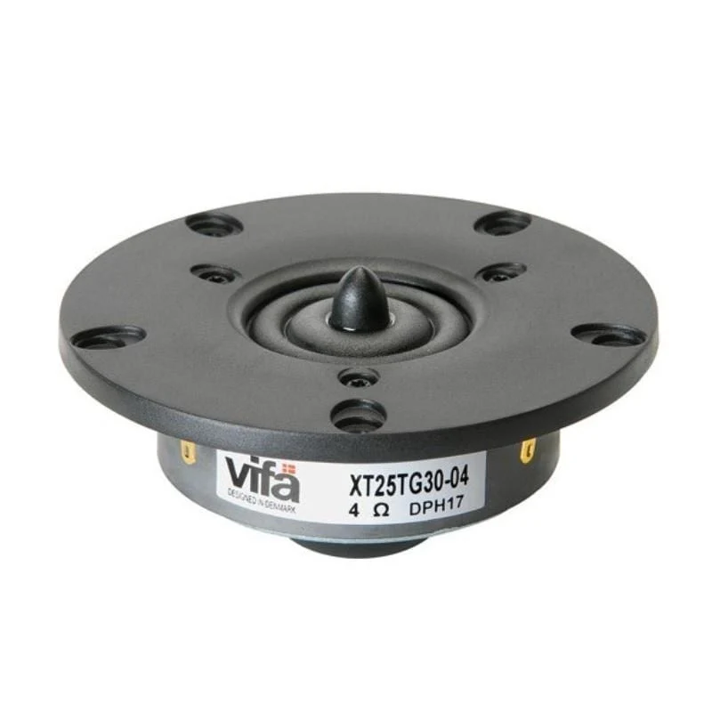 2 Stück Original Vifa DX25TG09-04/XT25TG30-04 4'' Hifi Home/Car Audio DIY Schwarz Membran Hochtöner Lautsprecher Treibereinheit 4ohm/100W