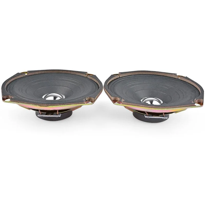 AIYIMA 2Pcs 5 Zoll Audio Lautsprecher Treiber 4 8 Ohm 5W Full Range Sound Lautsprecher Papierrand Lautsprecher DIY Verstärker Heimkino