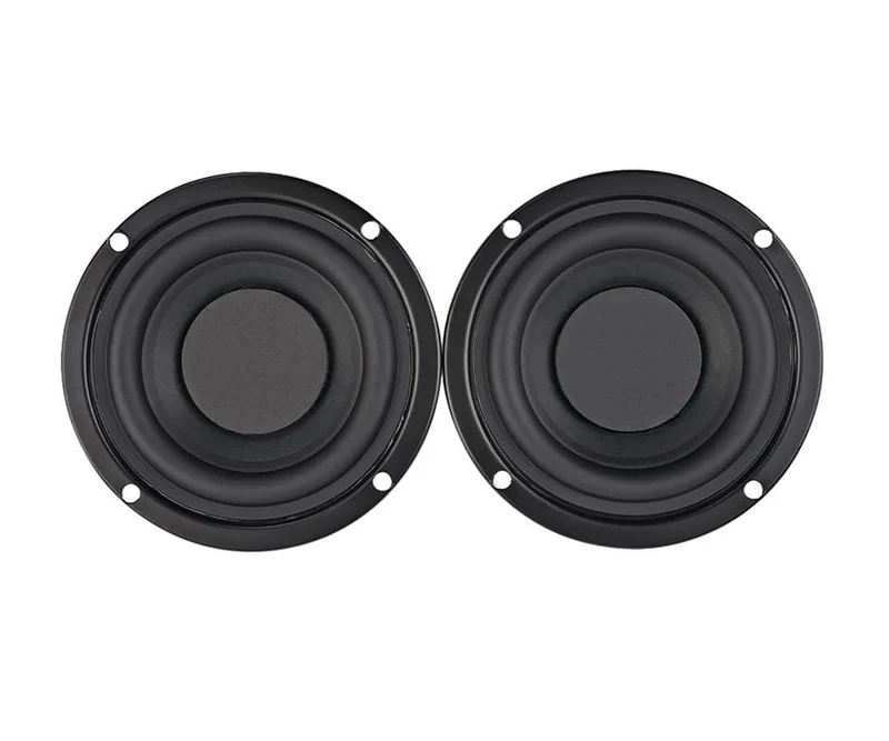 AIYIMA 2Pcs 3 Zoll Subwoofer Audio Lautsprecher Fahrer 4 8 Ohm 25W Tragbare Hifi Stereo Lautsprecher Woofer Lautsprecher horn