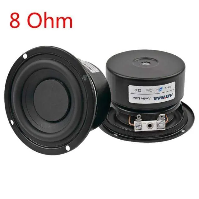 AIYIMA 2Pcs 3 Zoll Subwoofer Audio Lautsprecher Fahrer 4 8 Ohm 25W Tragbare Hifi Stereo Lautsprecher Woofer Lautsprecher horn