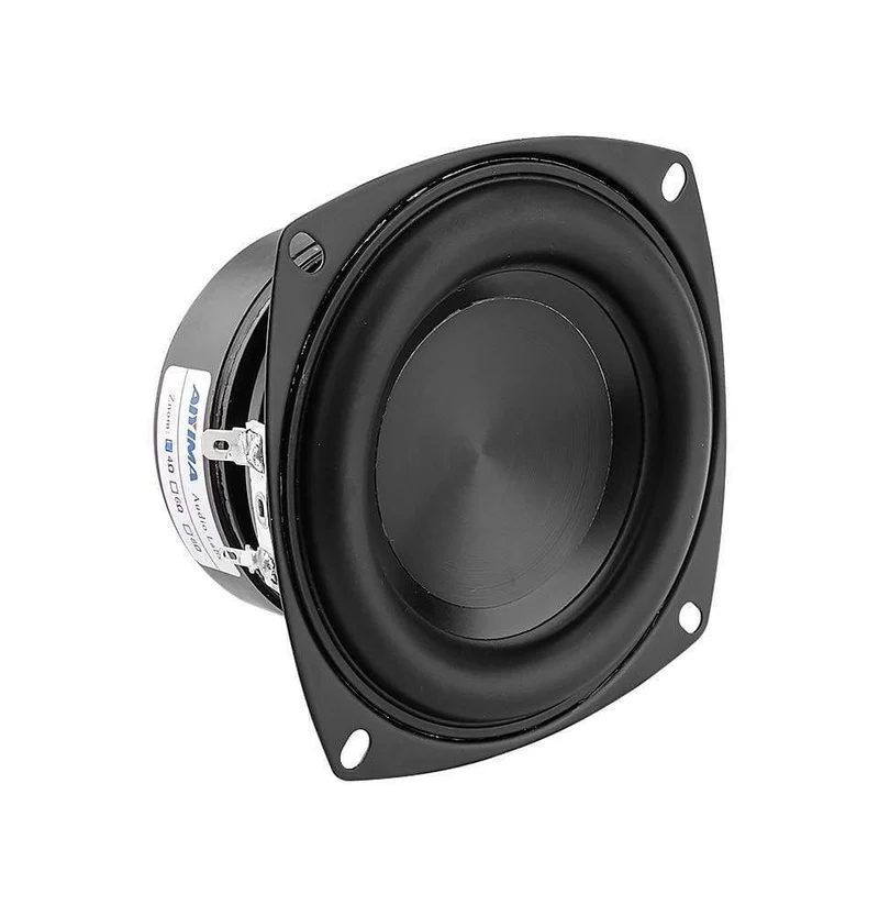 AIYIMA 1Pcs 4 Zoll Woofer Lautsprecher Fahrer Hifi 4 8 ​​Ohm 100W Bass Sound Lautsprecher Wasserdichte Subwoofer DIY sound Heimkino