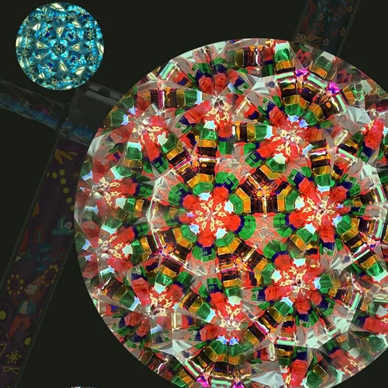 Kaleidoskop Klassisches Spielzeug Treibsand Glitzer Zauberstab Kaleidoskop Baby Spielzeug Lustiges Licht Schatten Wissenschaft Lernspielzeug Für Kinder