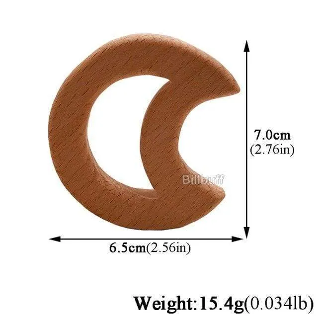 Heißer Baby Beißring Holz Tier Schnuller Anhänger Blätter Buche Eichhörnchen Nagetier Baby Gym Zubehör Zahn Anhänger Pflege Spielzeug Geschenk