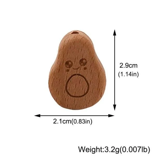 Heißer Baby Beißring Holz Tier Schnuller Anhänger Blätter Buche Eichhörnchen Nagetier Baby Gym Zubehör Zahn Anhänger Pflege Spielzeug Geschenk