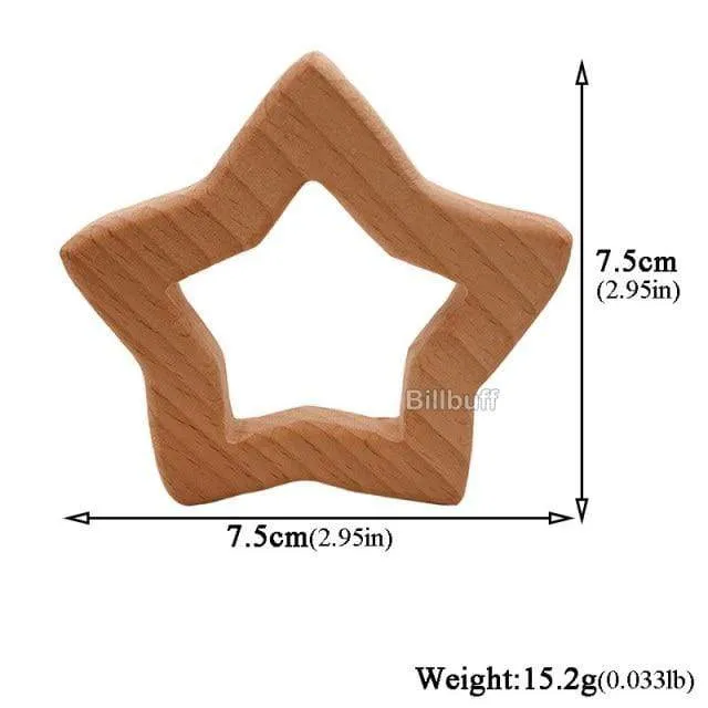 Heißer Baby Beißring Holz Tier Schnuller Anhänger Blätter Buche Eichhörnchen Nagetier Baby Gym Zubehör Zahn Anhänger Pflege Spielzeug Geschenk