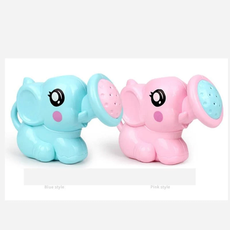 Baby Badespielzeug Schöne Kunststoff Elefantenform Wasserspray für Baby Dusche Schwimmen Spielzeug Kinder Geschenk Aufbewahrung Netzbeutel Baby Kinder Spielzeug