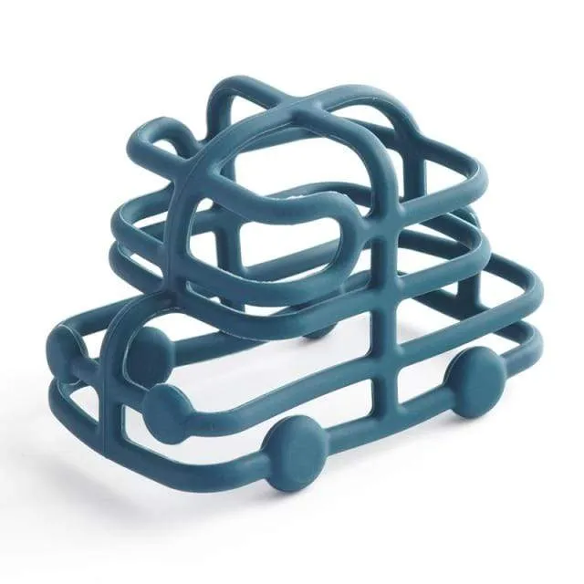 Anpassbarer Logo-Baby-Beißring, Backenzahn-Spielzeug, lebensmittelechtes Silikonmaterial, Spielzeugball, Lernspielzeug, Jungen- und Mädchengeschenk, BPA-frei