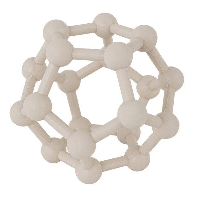 Anpassbarer Logo-Baby-Beißring, Backenzahn-Spielzeug, lebensmittelechtes Silikonmaterial, Spielzeugball, Lernspielzeug, Jungen- und Mädchengeschenk, BPA-frei