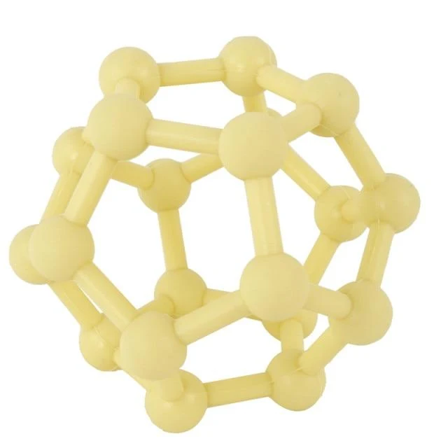 Anpassbarer Logo-Baby-Beißring, Backenzahn-Spielzeug, lebensmittelechtes Silikonmaterial, Spielzeugball, Lernspielzeug, Jungen- und Mädchengeschenk, BPA-frei